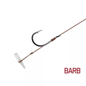   Kötött horog Delphin Proxi Quickstop / 6db 8cm / 0,10mm / BARB #8