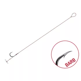   Kötött horog Delphin Proxi Quickstop / 6db 12cm / 0,10mm / BARB #6