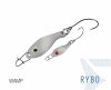 Spoon Delphin RYBO 0.5g WAMP Hook #8 Sn