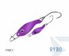 Villantó Delphin RYBO 0.5g NIGHT Hook #8 Snap 00