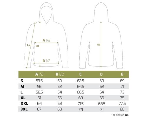 Kapucnis Delphin RAWER TWO XXL