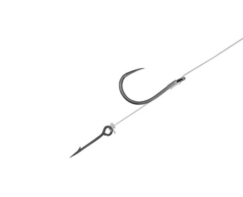 Kötött horog Delphin FLR Sting / 6db 8cm / 0,22mm / B-LESS #8 / Sting 7mm