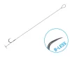 Kötött horog Delphin Proxi Quickstop / 6db 8cm / 0,10mm / B-LESS #6