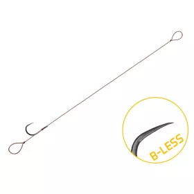   Kötött horog Delphin Proxi Loop / 6db 8cm / 0,10mm / B-LESS #6