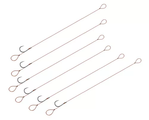 Kötött horog Delphin Proxi Loop / 6db 8cm / 0,10mm / B-LESS #6