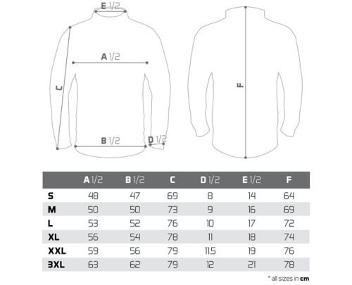 Thermal underwear Delphin TUNDRA Aktiv top part XXXL
