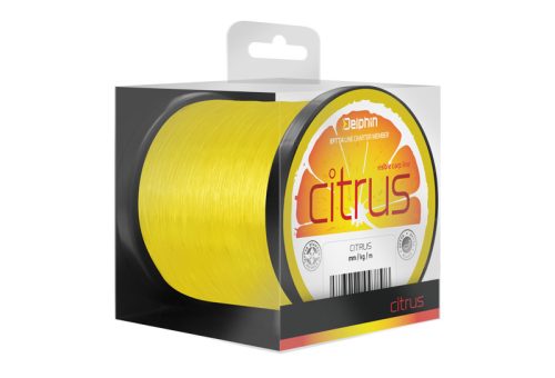 Delphin CITRUS / yellow 0,25mm 11lbs 600m