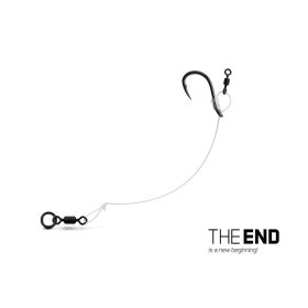 Delphin THE END CHOD Rig kötött horog  4db 8cm / 0.45mm/#6