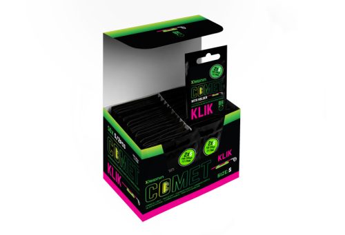 Chemical light with holder Delphin Comet KLIK / 2pcs SS