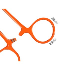 Ívelt csipesz Delphin Atak! REFLEX 13cm