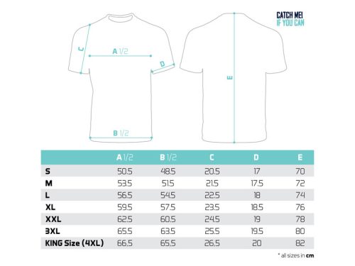 Póló Delphin Catch me! HARCSA XXXL