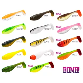   Top mix BOMB! Fatty csali / 5db 12cm / Tigera + Redface + Booty + Candy + Reactor