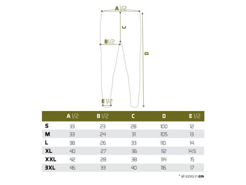 Thermo aláöltözet Delphin TUNDRA Manor / nadrág #XXL
