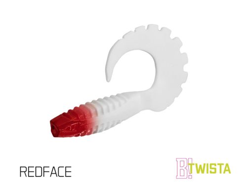 Gumihal Delphin TWISTA UVs / 5db 8cm/RedFACE