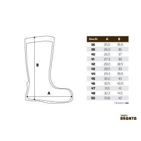 Csizma Delphin BRONTO / barna 41