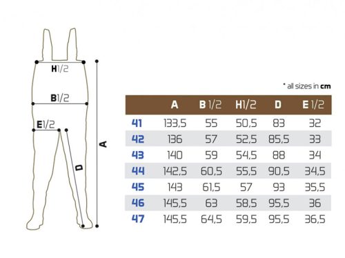 Delphin ORAVA Neoprén gázlócsizma 44