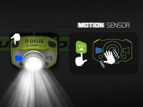 Delphin OXUS Zoom fejlámpa