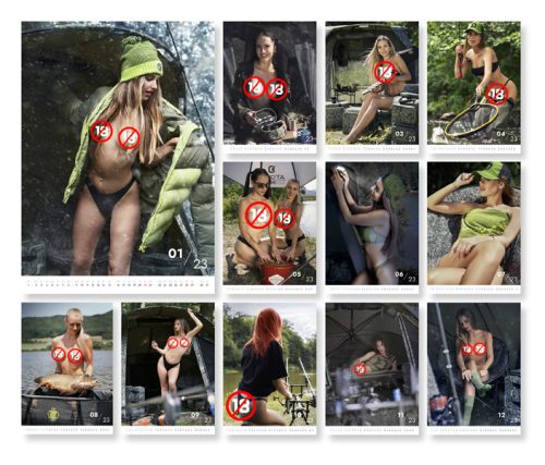 Naptár HOT CATCH 2023