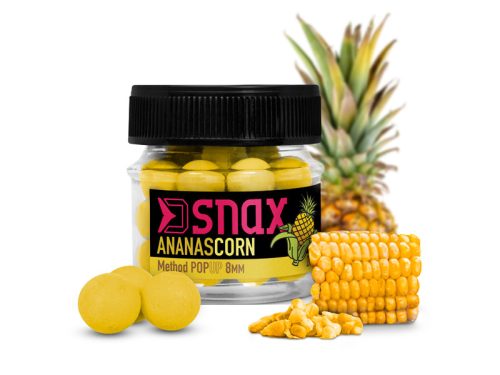 D SNAX POP csali 12mm/20g Kukorica-Ananász