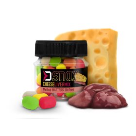 MIX D SNAX WAFT csali 10x7mm/20g Sajt - máj 20g