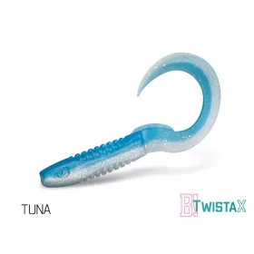 Gumihal Delphin TwistaX Eeltail UVs / 5db 6cm/TUNA