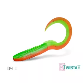 Gumihal Delphin TwistaX Eeltail UVs / 5db 6cm/DISCO
