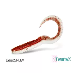 Gumihal Delphin TwistaX Eeltail UVs / 5db 6cm/DeadSNOW