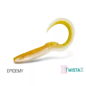 Gumihal Delphin TwistaX Eeltail UVs / 5db 6cm/EPIDEMY