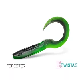 Gumihal Delphin TwistaX Eeltail UVs / 5db 6cm/FORESTER