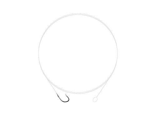 Kötött horog Delphin FDR LongRIG / 8db 100cm / 0,12mm / BARB #14