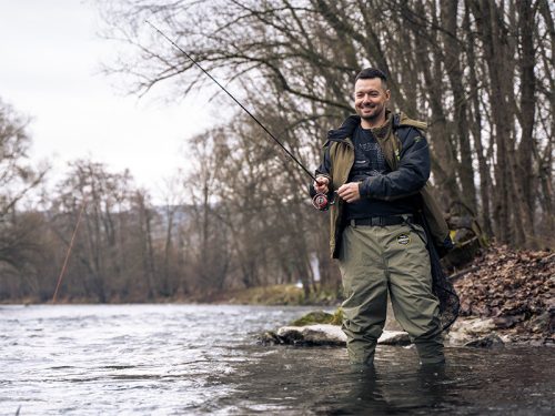 Delphin HRON Pants Derékig érő gázlónadrág méret 42