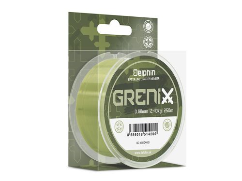 Delphin GRENIX / zöld 0,234mm 3,78kg 250m