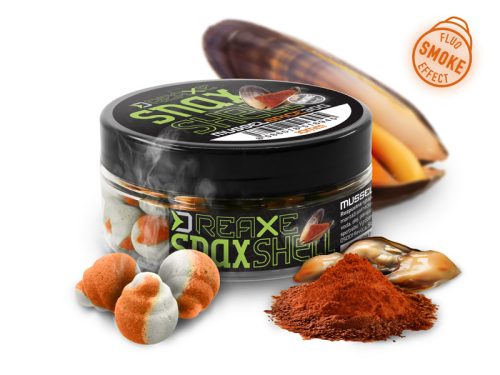 D SNAX SHELL csali 10mm/30g Kagyló-Fűszer/wafters/oldódó