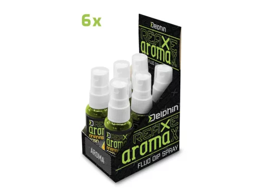 Delphin AromaX/30ml dip spray Kukorica-ananász/fluo zöld