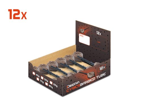 Delphin CyberBARBED TUBE ólomsúly 100g