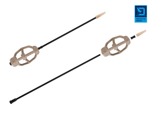 Delphin CyberTRIPLE ólom feeder kosár csővel 30g