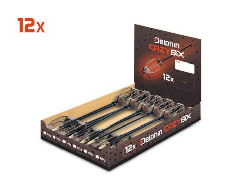 Delphin EazySIX ólom feeder kosár csővel 40g