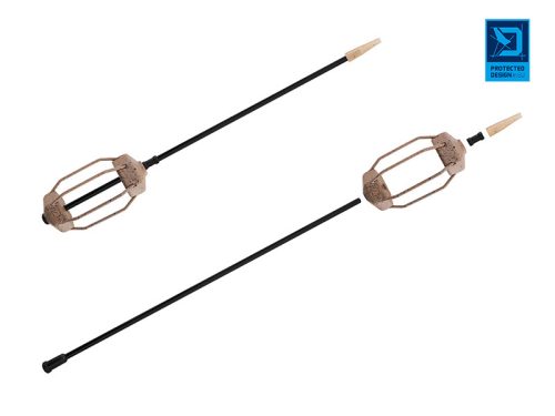 Delphin EazySIX ólom feeder kosár csővel 60g