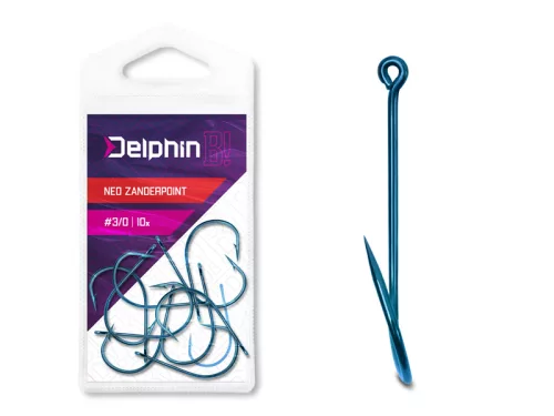 Horog Delphin B! NEO ZanderPoint BLU / 10db 3/0