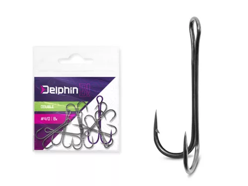 Kettes horog Delphin B! Double / 8db 2