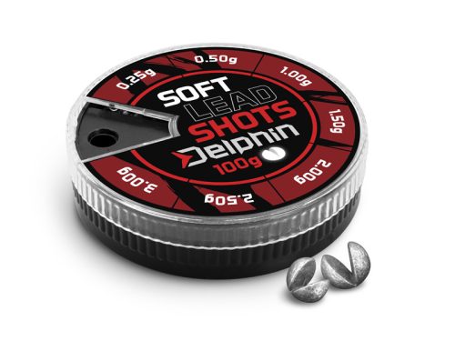 Delphin SOFT kiegyensúlyozó súlyok (zöld doboz) 150g / 0,1-2,5g