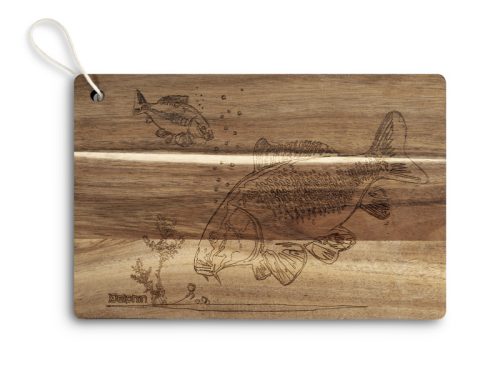 Delphin CarpBOARD Dekoratív konyhai vágódeszka
