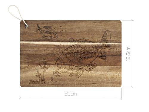 Delphin CarpBOARD Dekoratív konyhai vágódeszka