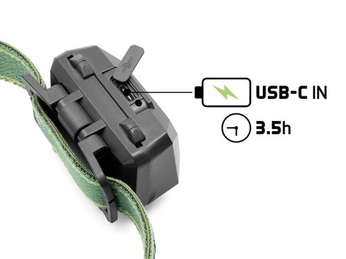 Delphin MONOX fejlámpa 