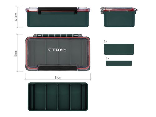 Doboz Delphin TBX Case Clip Ideal 210x120x65mm