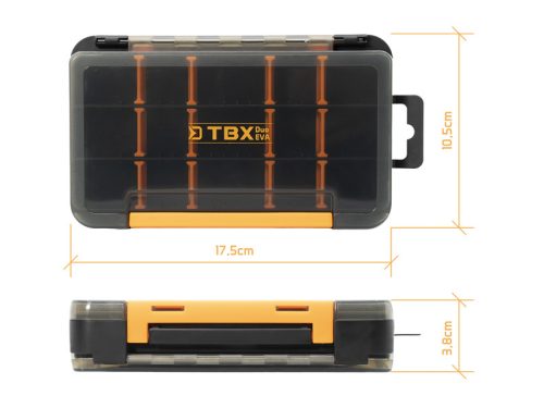 Doboz Delphin TBX Duo 175-15P EVA 175x105x38mm