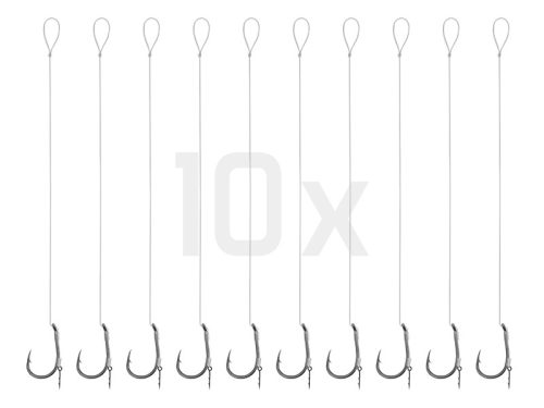 Delphin Fluoro Sting Feeder Rig / 10db 12cm/0,26mm/Turner #6