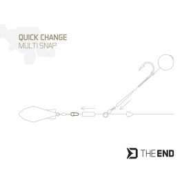 Delphin THE END Multi Snap gyorskapocs / 15 db 