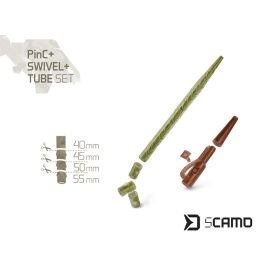 Delphin sCAMO PinC + Swivel + Tube szett / 5 db szett #4