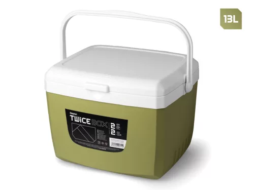 Delphin TwiceBOX 2in1 hűtőláda szett 5l +13l / 2x400ml